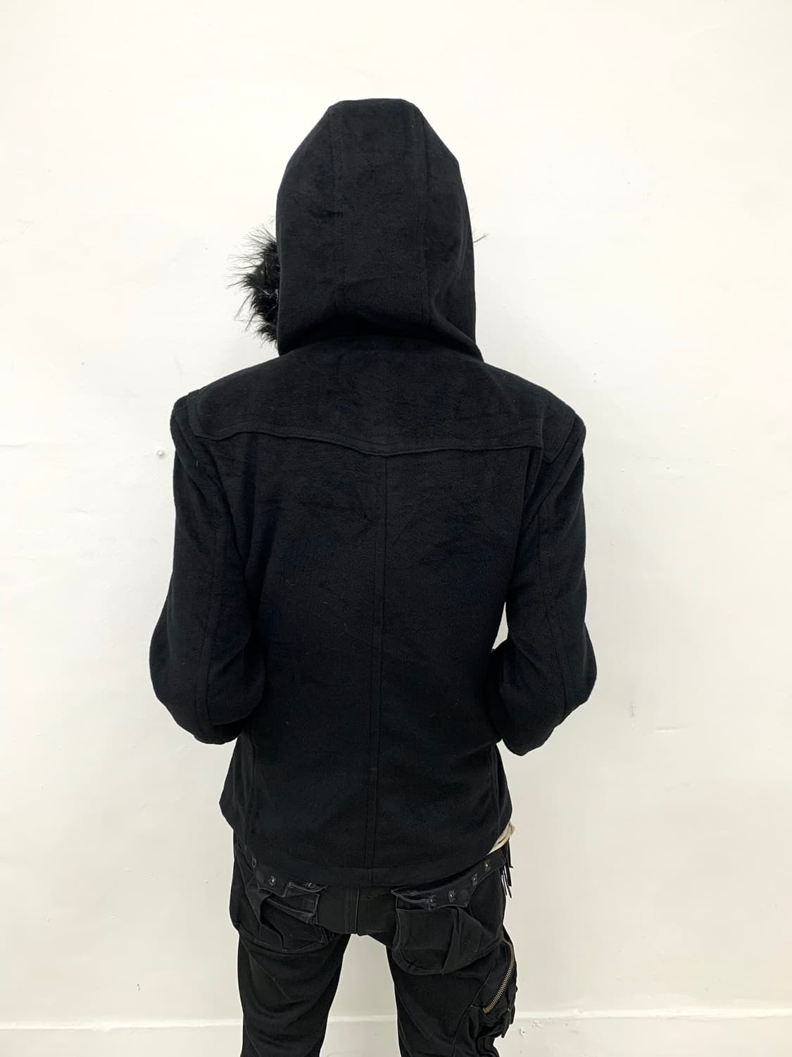 V-kei mood fur hood coat  상품이미지5