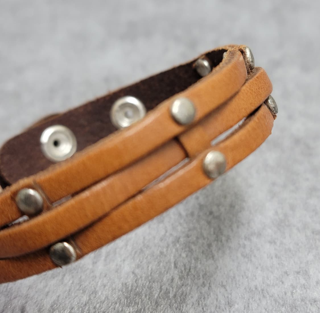 stud leather bracelet 상품이미지3
