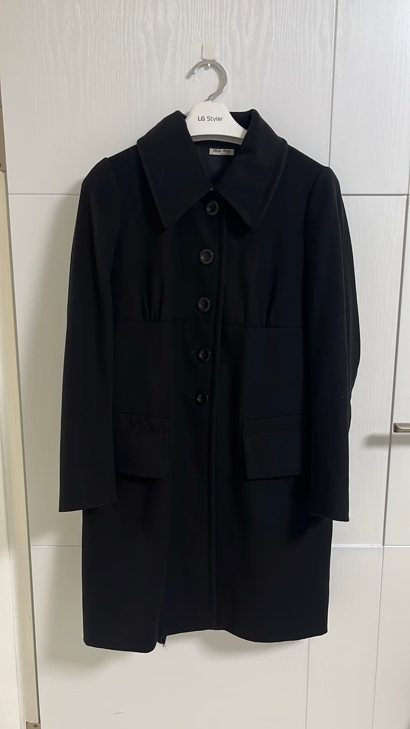 미우미우 캐시미어 울코트55 정품  상품이미지5