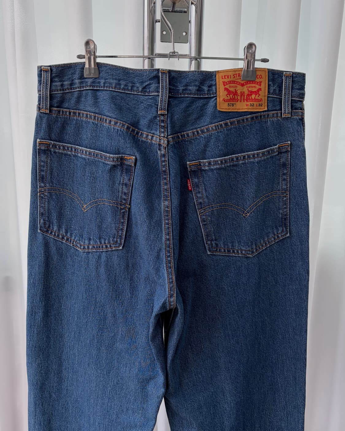 [32인치]리바이스 578 루즈 스트레이트 데님 팬츠 상품이미지5