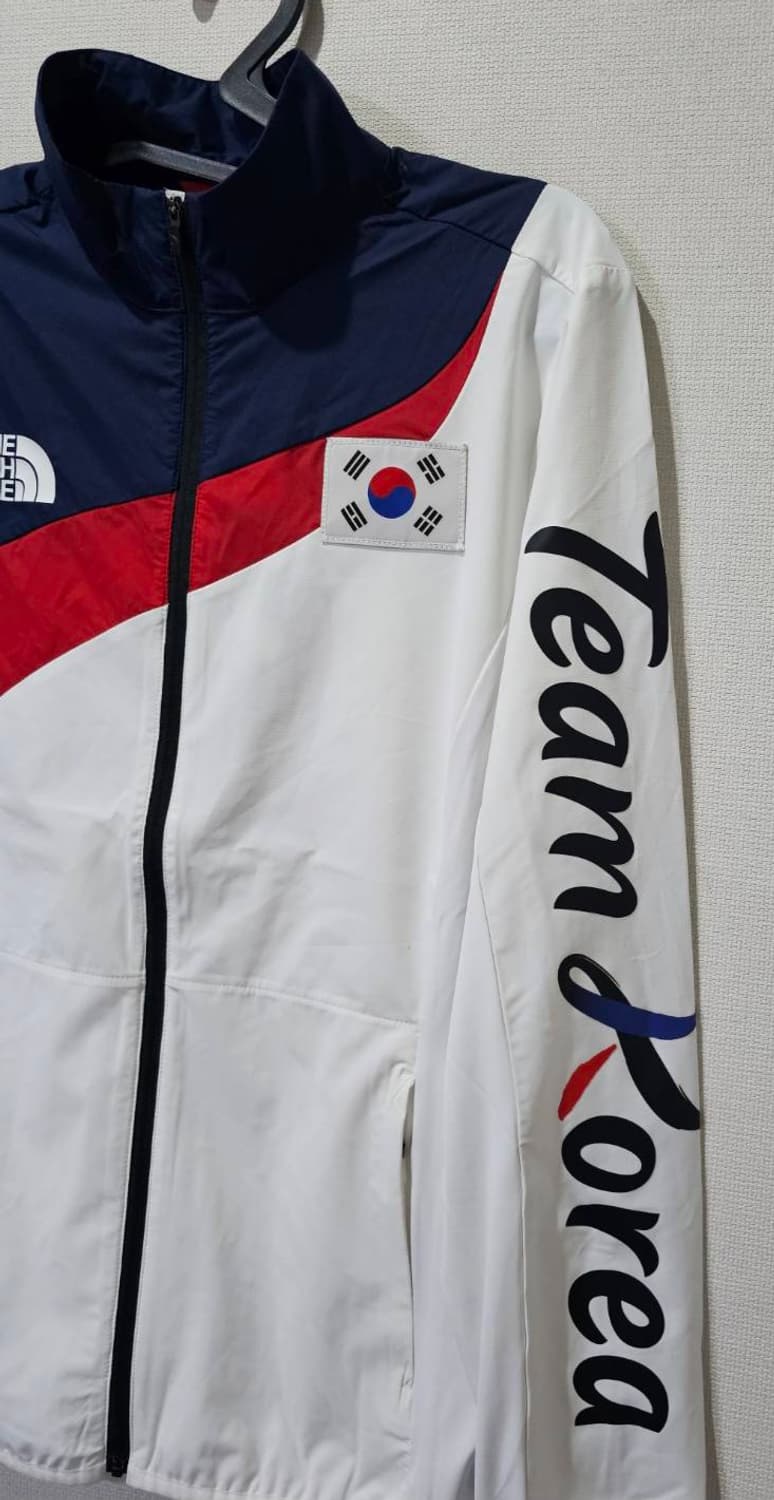 새상품급 노스페이스 평창올림픽 팀코리아 국가대표 자켓 95 / M 상품이미지3