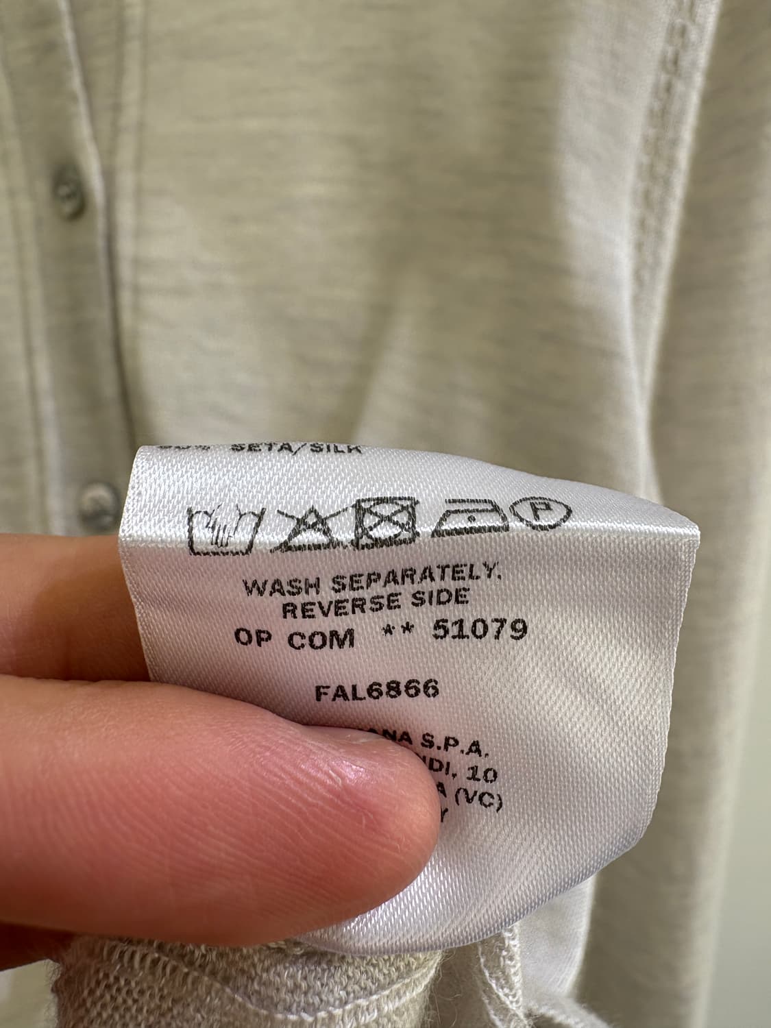 LOLO PIANA (Made in Italy) 가디건 상품이미지9