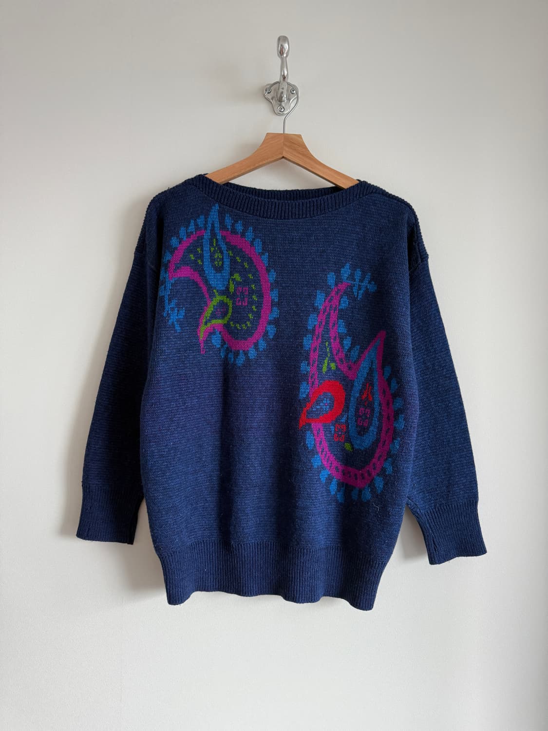 MADE IN USA 페이즐리 니트 상품이미지1