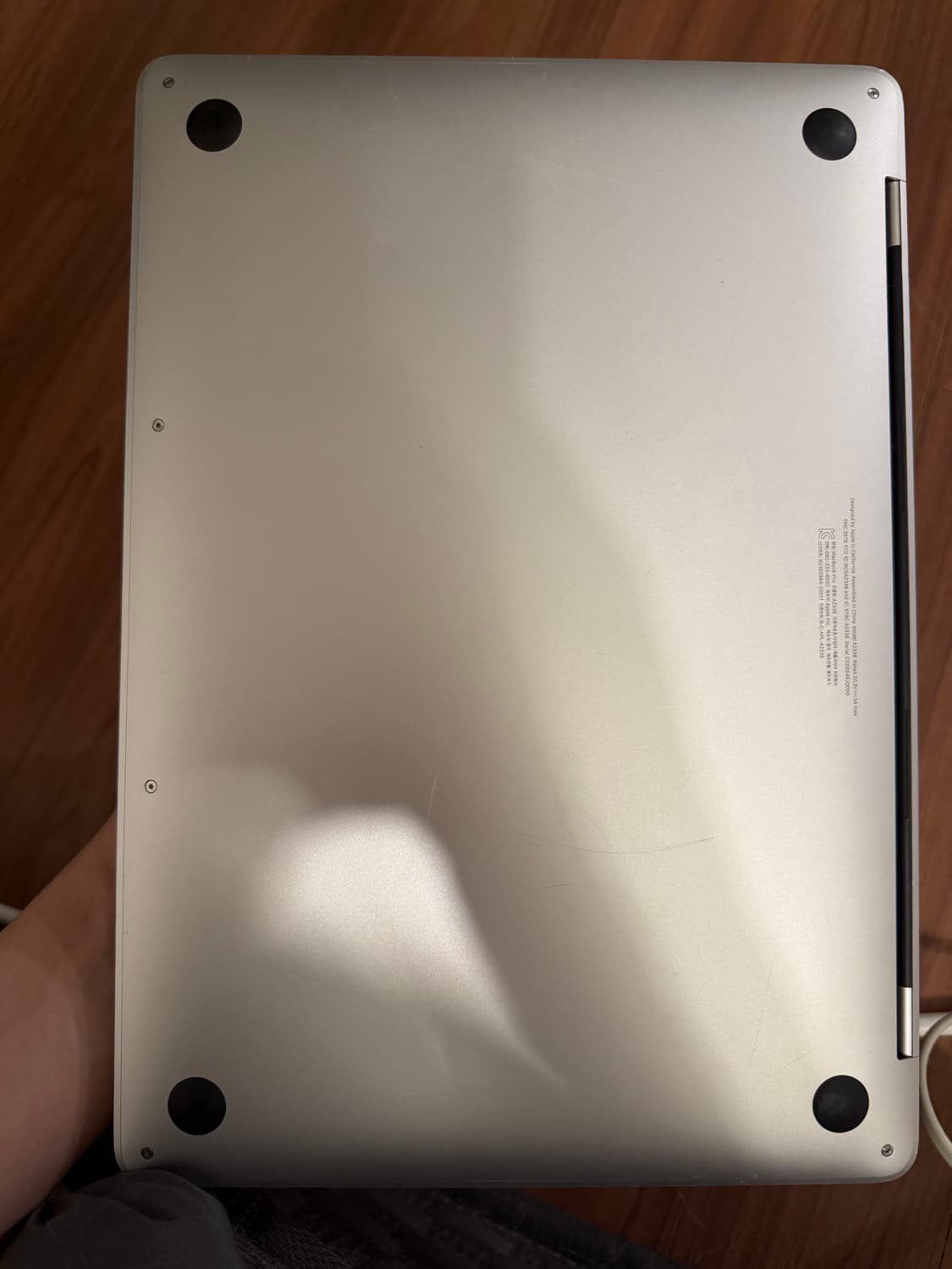 2020 맥북 프로 13 실버 M1 256G 상품이미지5