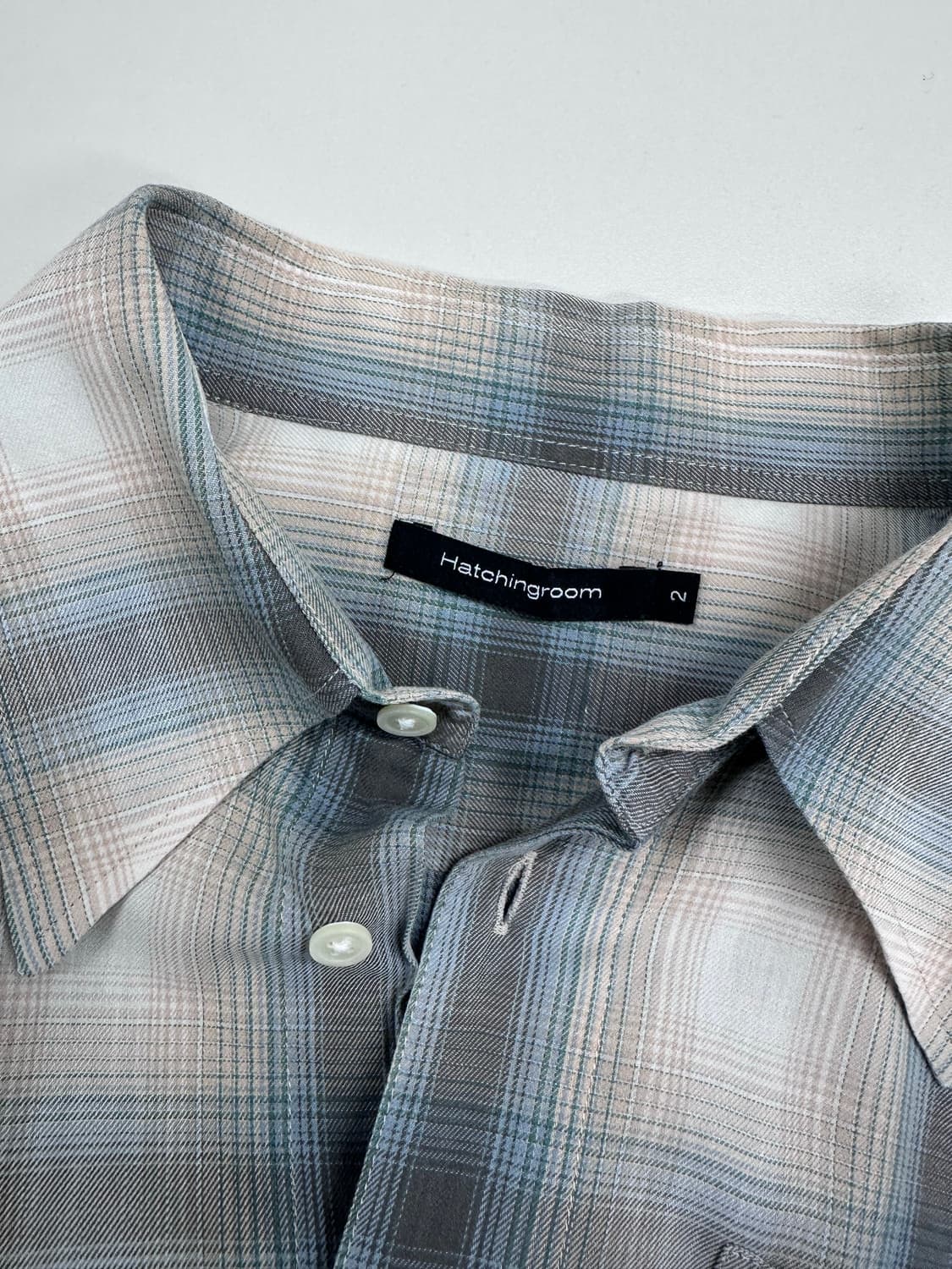 [2] 해칭룸 옴브레 셔츠 상품이미지5