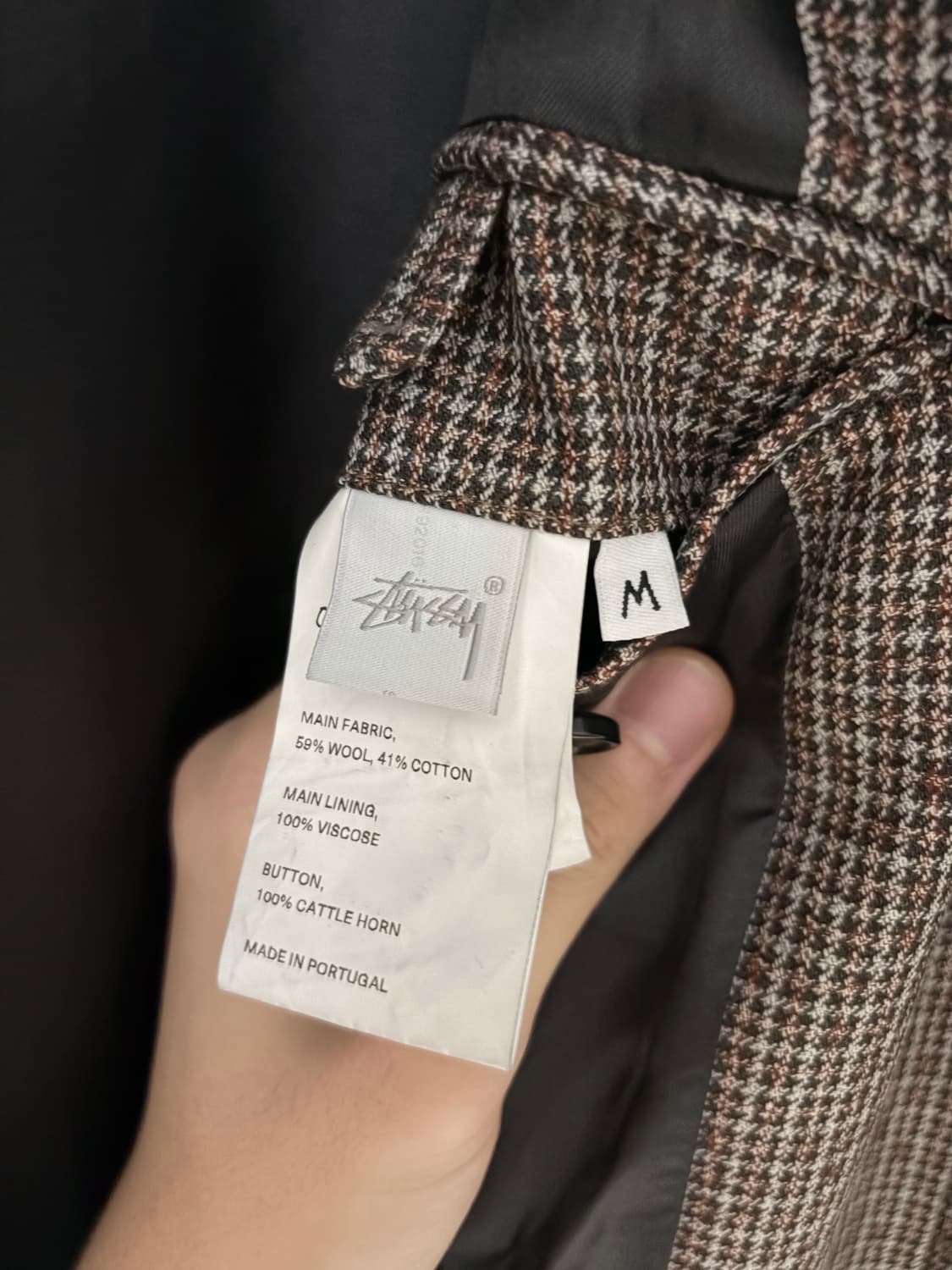 [M] 스투시x아워레가시 래글런 카 코트 하운즈투스 상품이미지7