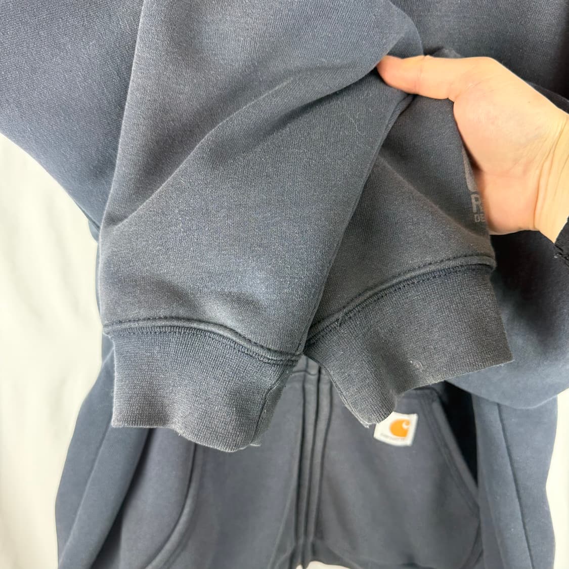 L) 칼하트 레인디펜더 후드집업 네이비 상품이미지4