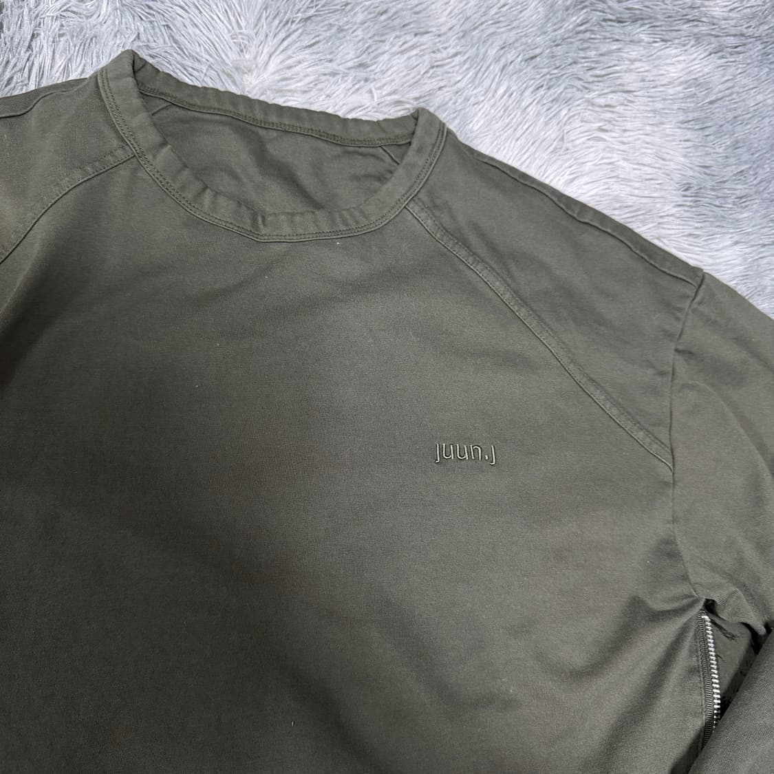 준지 사이드지퍼 맨투맨  46 S사이즈 상품이미지6