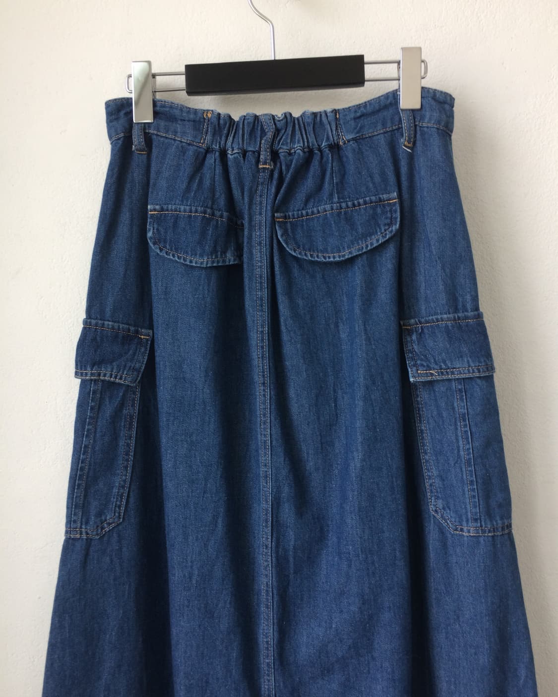 Denim cago long skirt 상품이미지5