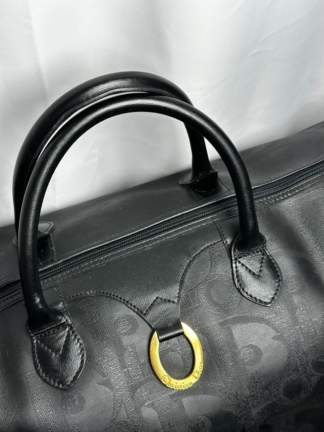 크리스찬 디올 트로터 패턴 보스턴백 상품이미지2