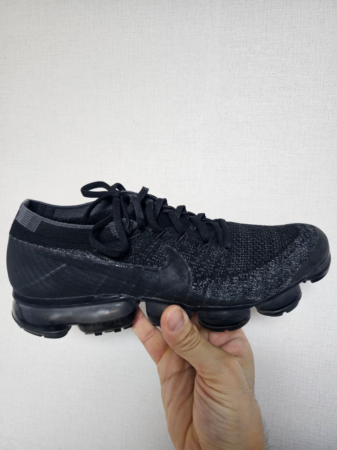 나이키 에어 베이퍼맥스 플라이니트 크리플 블랙 2.0  285mm 상품이미지4