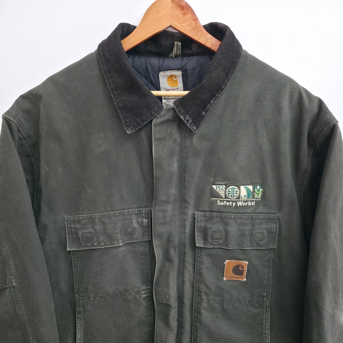 [XXL] 칼하트 C26 모스그린 워크 자켓 상품이미지2