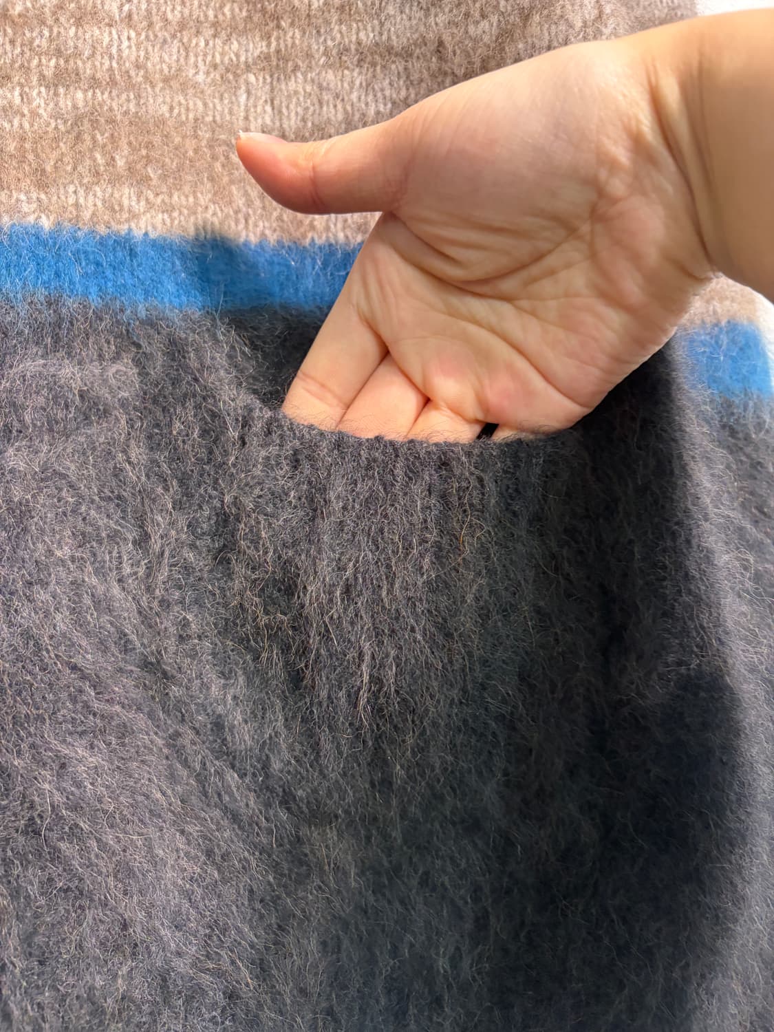 Wool 100% 앙고라 니트 상품이미지6