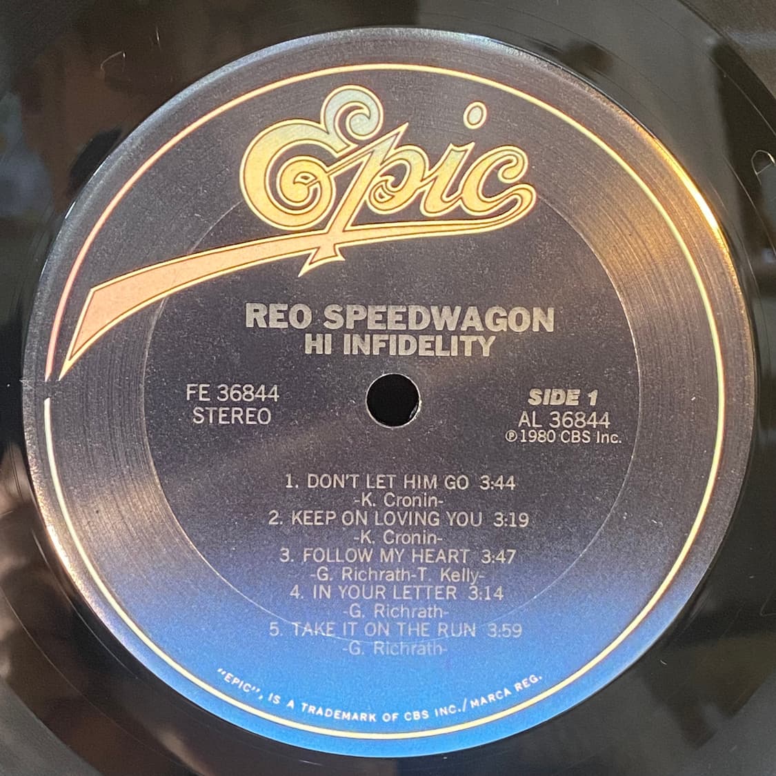 (중고LP-팝록) REO Speedwagon -Hi Infidelity 상품이미지4