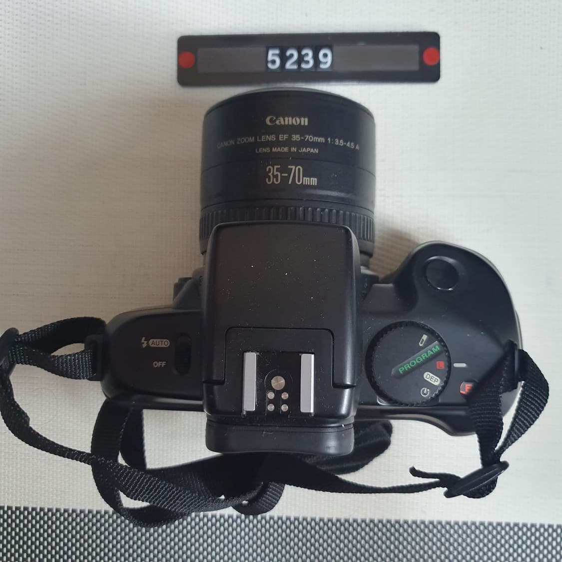 캐논 EOS 750 QD 필름카메라 35~70 줌렌즈 장착 상품이미지3