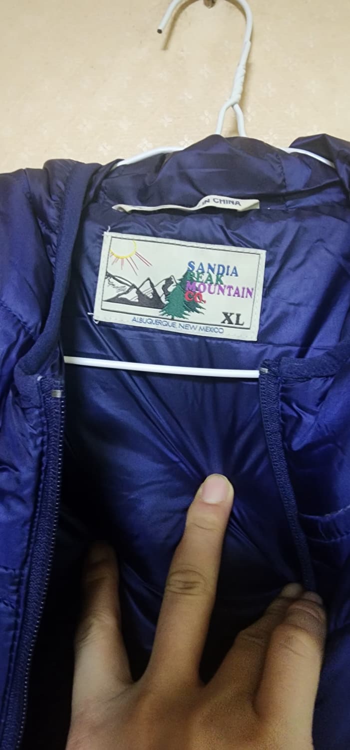 마운팅 퀄팅 경량패딩빅사이즈115 새상품 상품이미지3