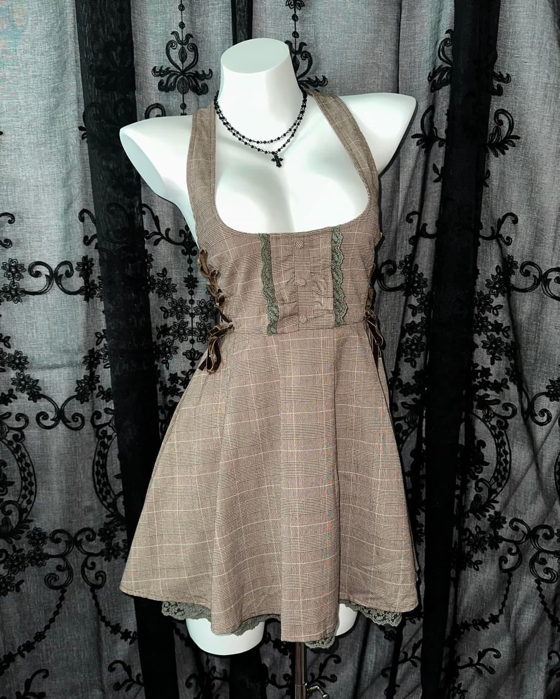 Ank Rouge suspenders corset dress 상품이미지1