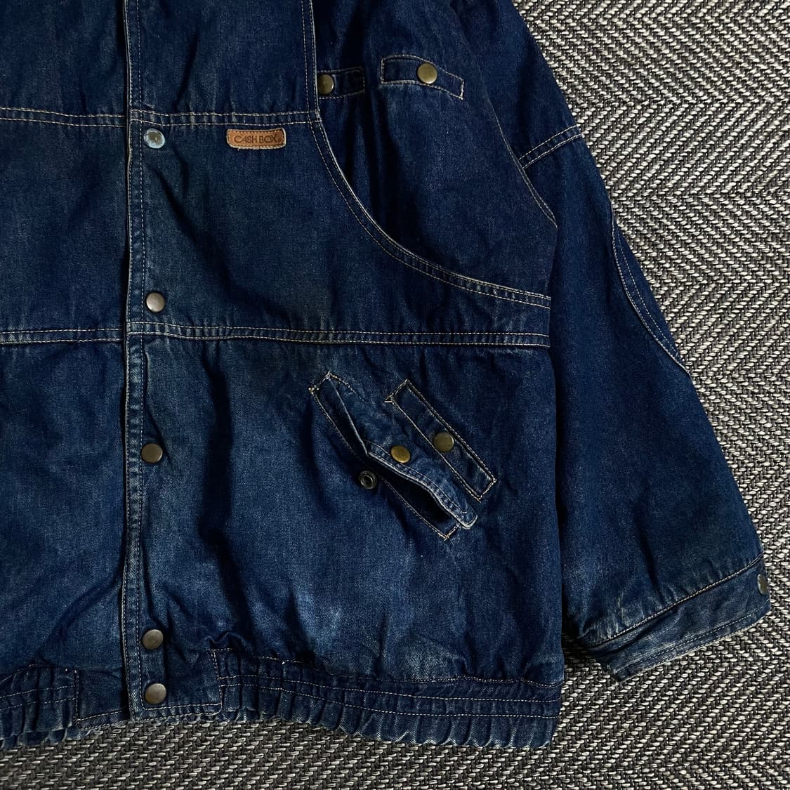 USA 오리지날 빈티지 아메리칸 데님 워크 자켓o 2989 상품이미지2