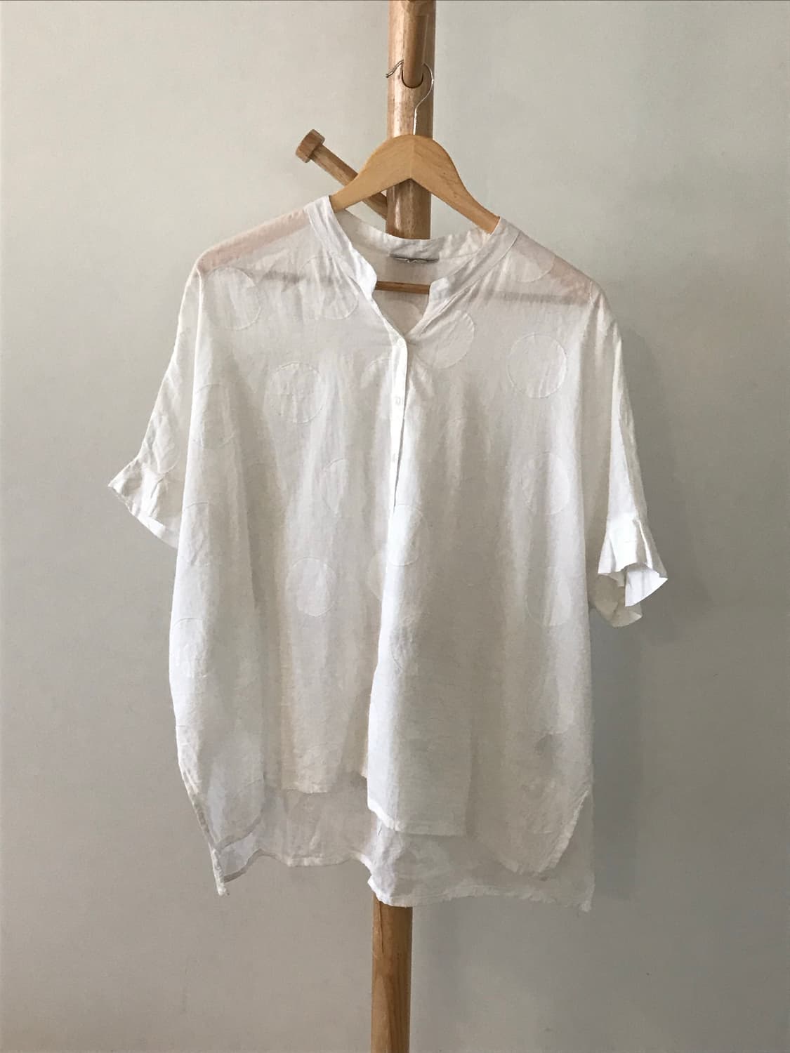 사만사모스 모리걸 도트 블라우스  상품이미지3