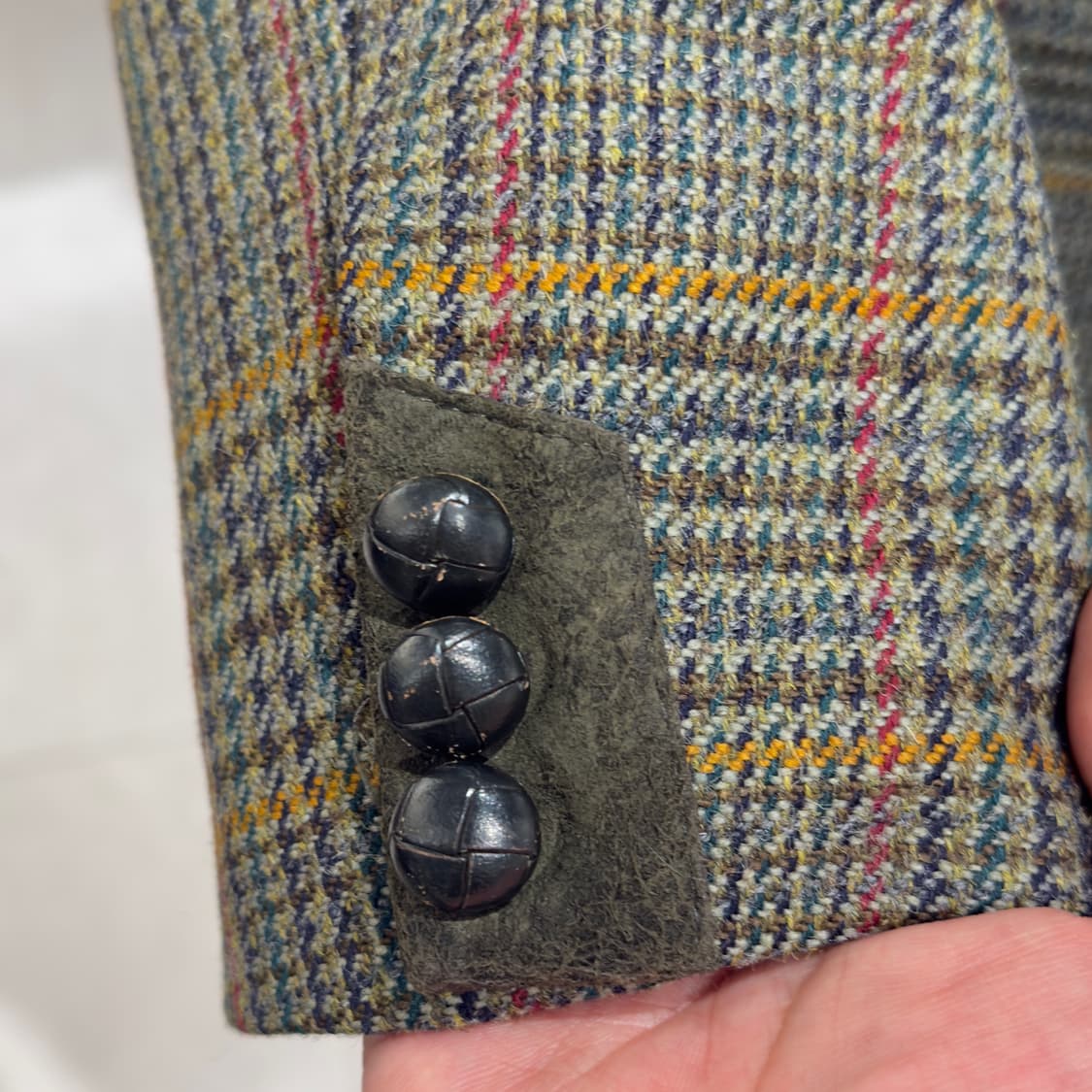 Kennedy & McSharr 체크 트위드 자켓 상품이미지7