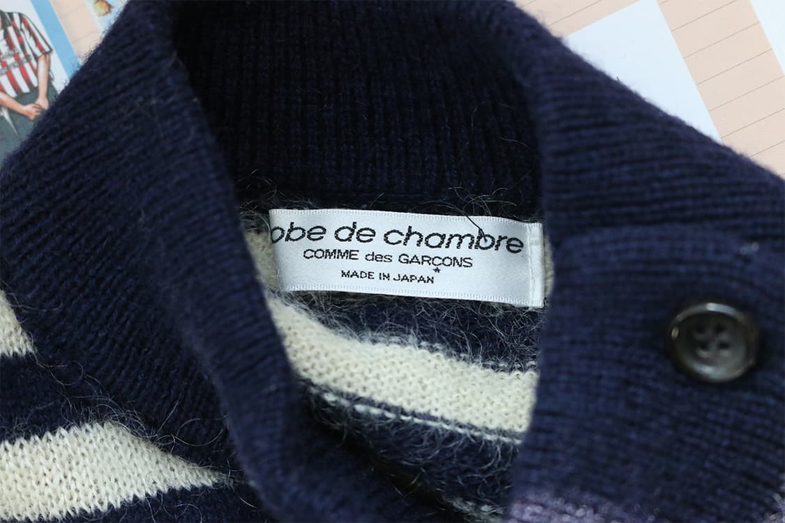 꼼데가르송 멀티 버튼 스트라이프 니트 상품이미지8