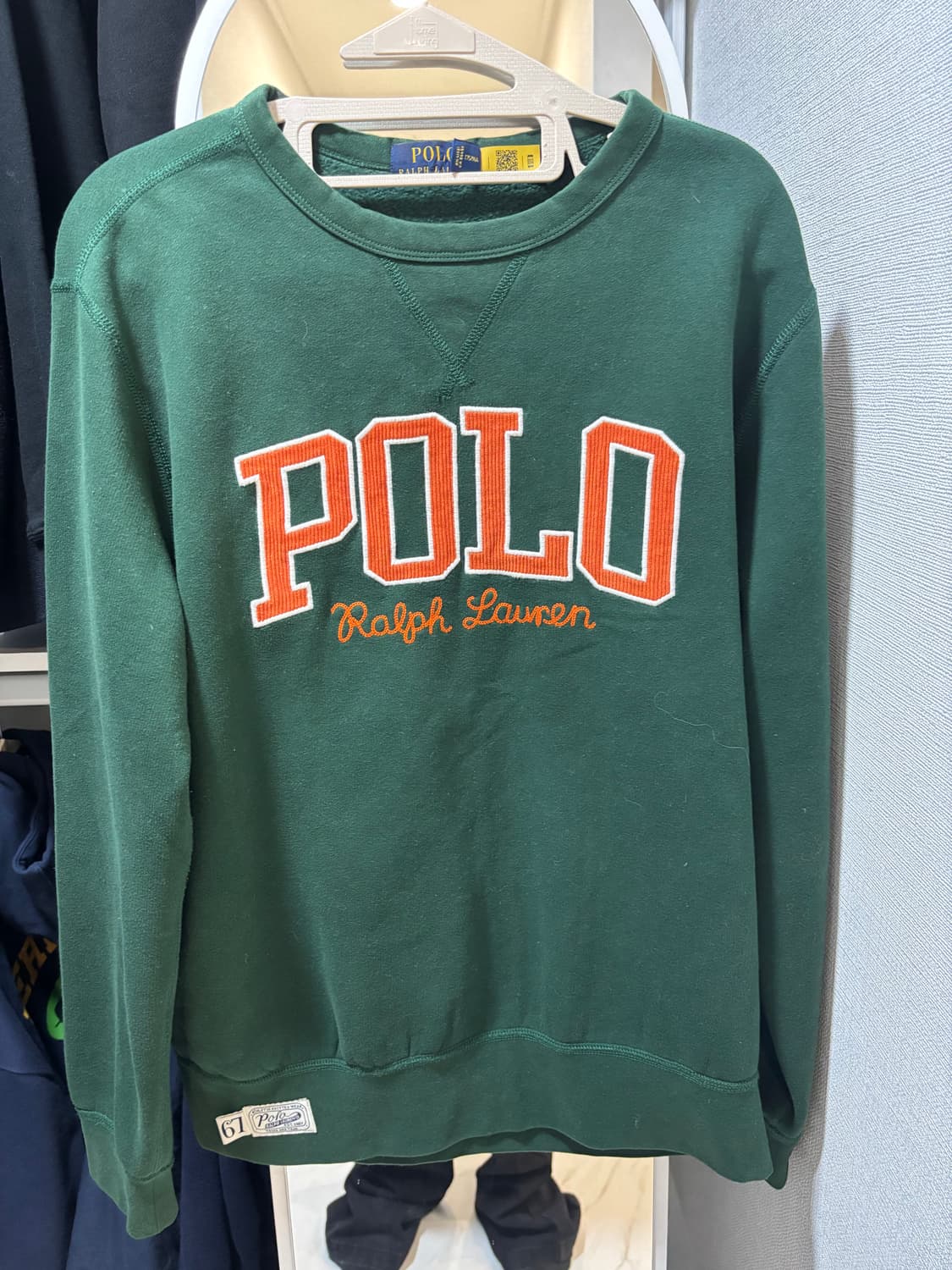 (m) 폴로 아치로고 맨투맨  상품이미지1