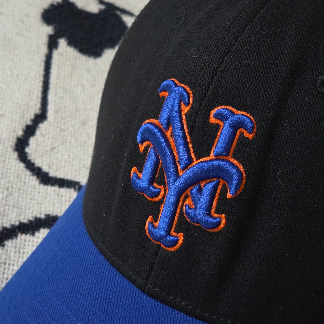 엠엘비 뉴욕 메츠 블랙 아구 모자 볼캡 상품이미지2