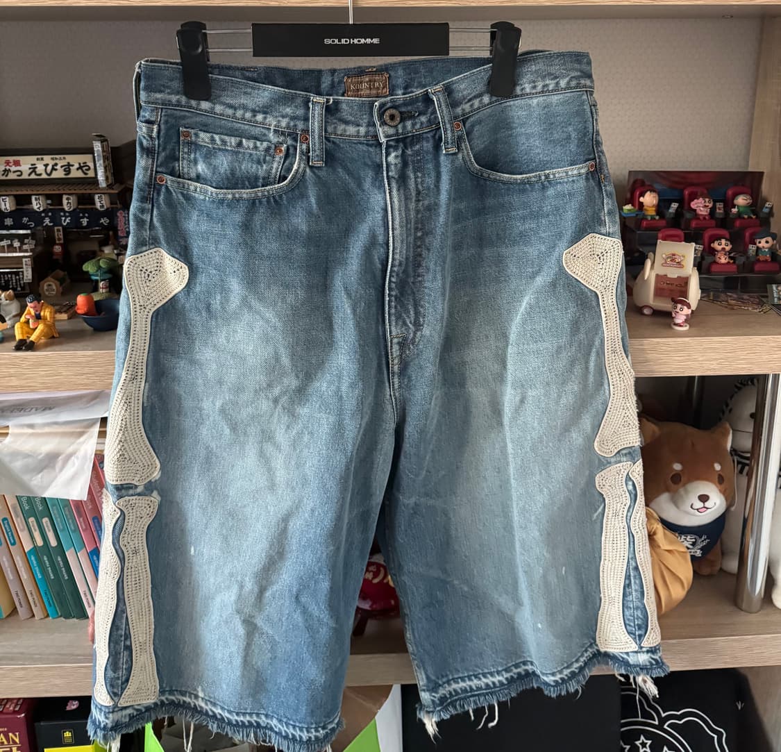 캐피탈 본 쇼츠 블루 34사이즈 상품이미지1