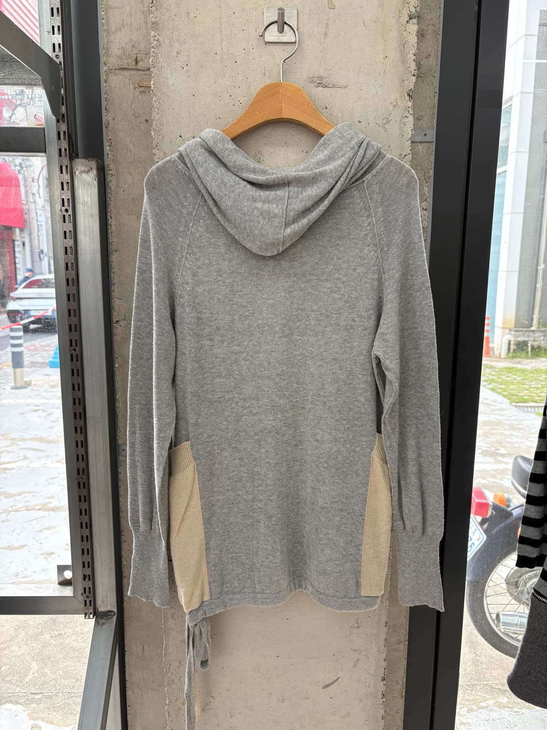 Y's 요지 야마모토 후드 풀오버 니트 상품이미지7