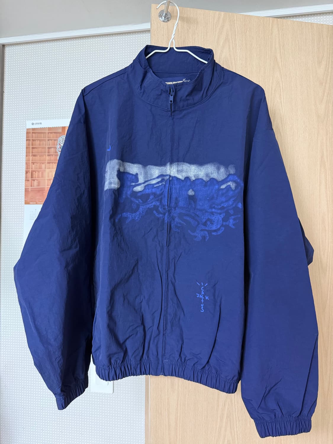 트래비스 스캇 캑터스 잭x프라그먼트x나이키 바람막이 L 사이즈 상품이미지1