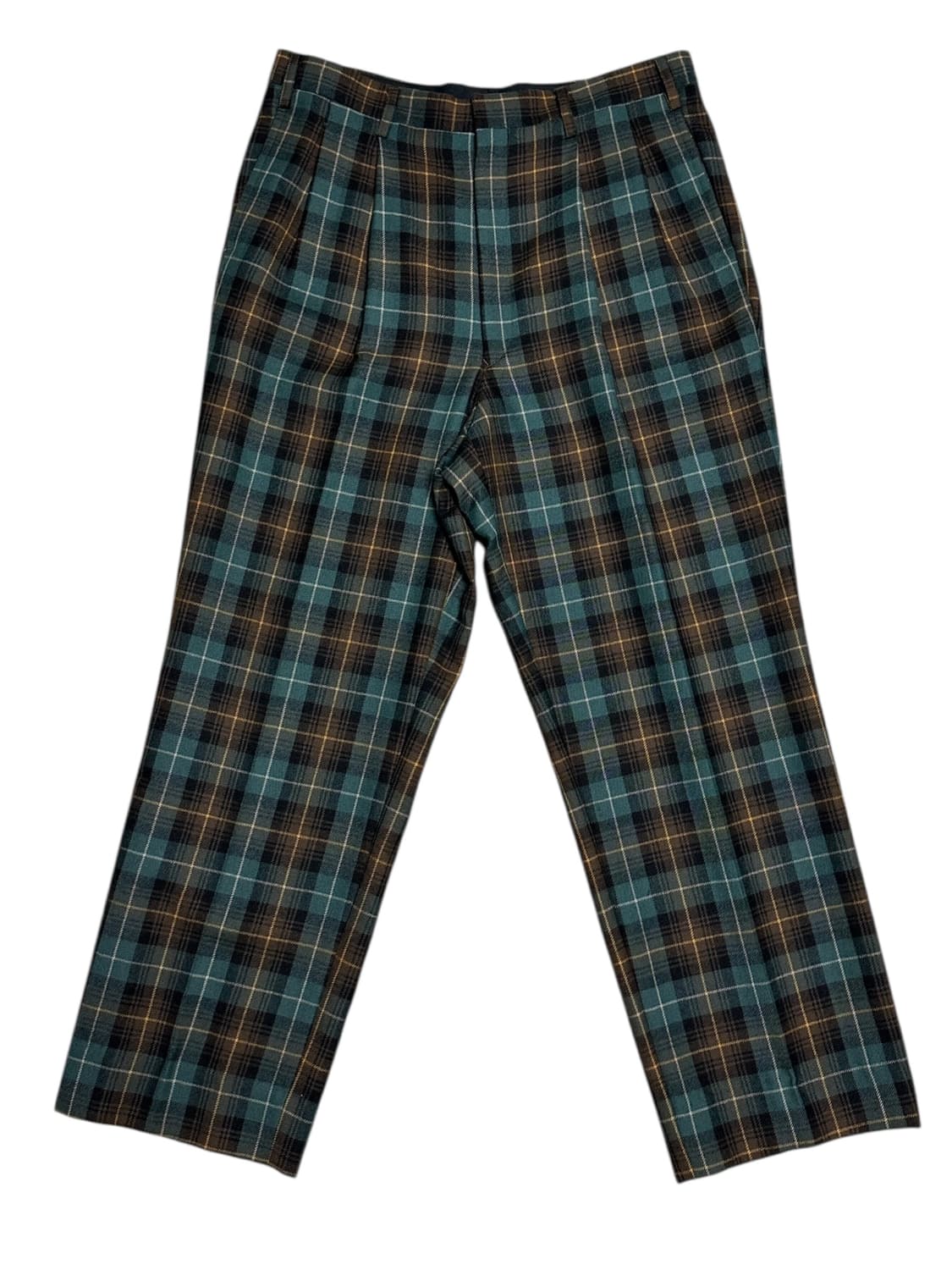 빈티지 맥그리거 울 체크 슬렉스 스케이터 상품이미지1