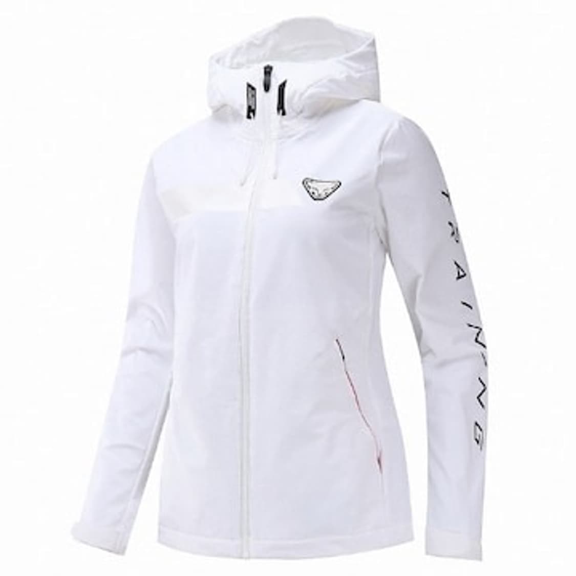 다이나핏 여성 트레이닝 후드 바람막이 화이트 M 상품이미지1