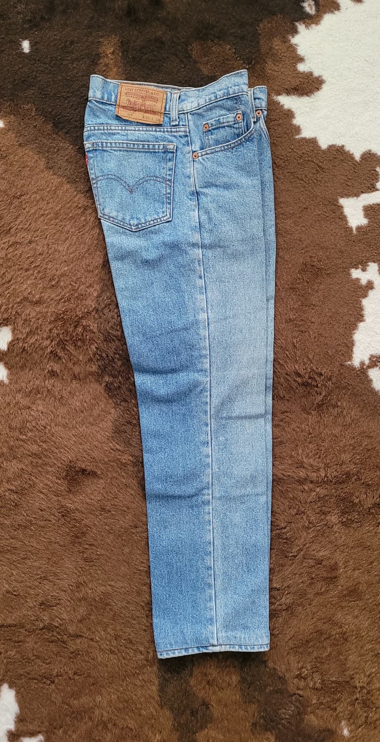 리바이스 515 남녀공용 밝은색 청바지(28) 상품이미지2