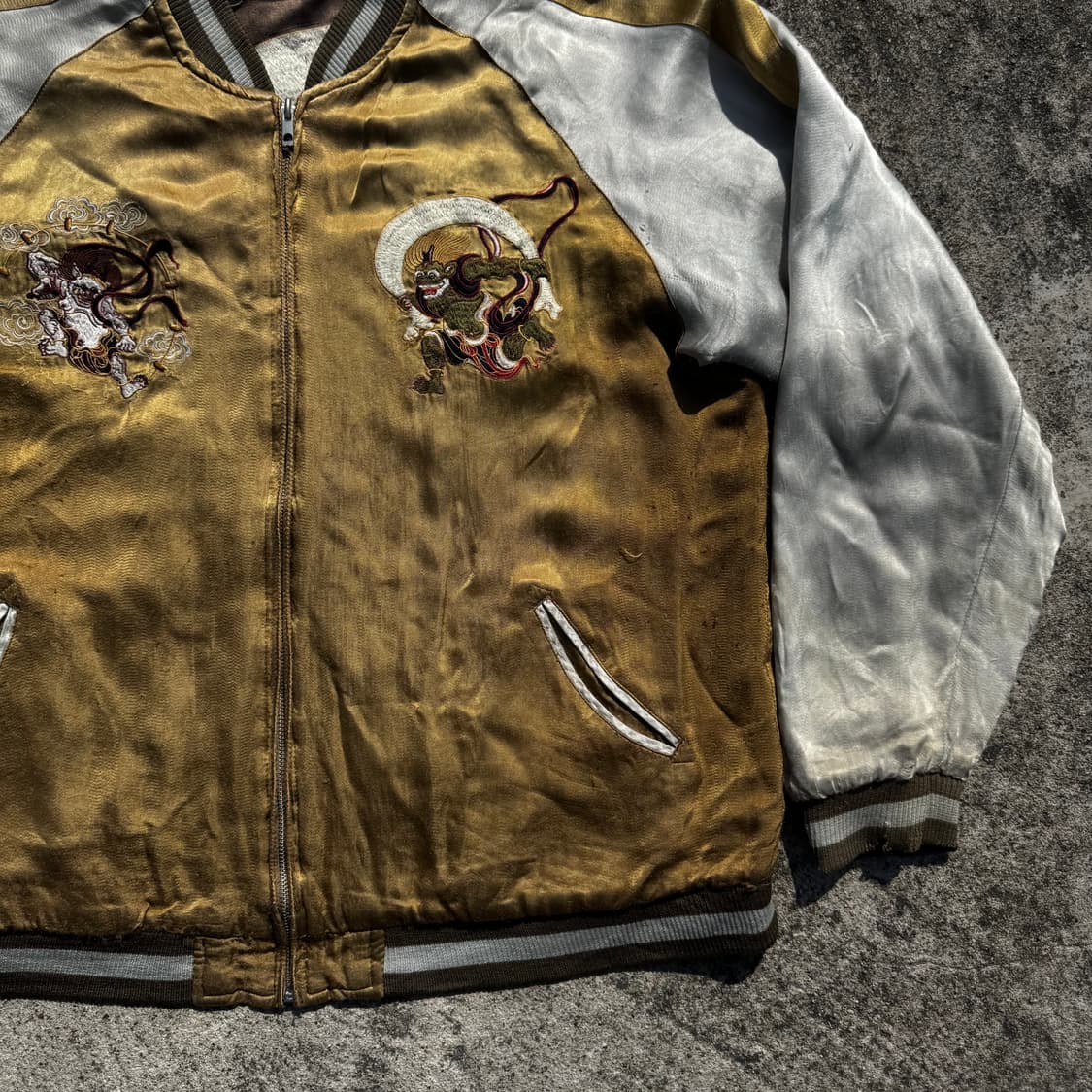 [XXL] Satori 오리엔탈 자수 양면 레이온 스카쟌 상품이미지7