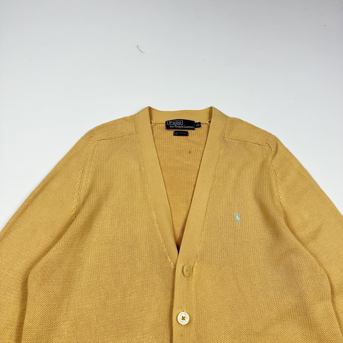 폴로 랄프로렌 클래식 브이넥 니트 가디건 L 상품이미지2