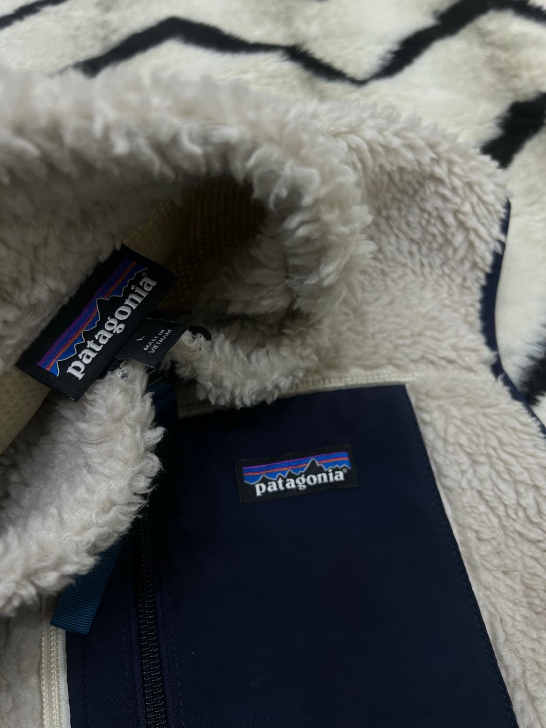 [L]파타고니아 레트로 파일 플리스 조끼/아이보리 상품이미지4