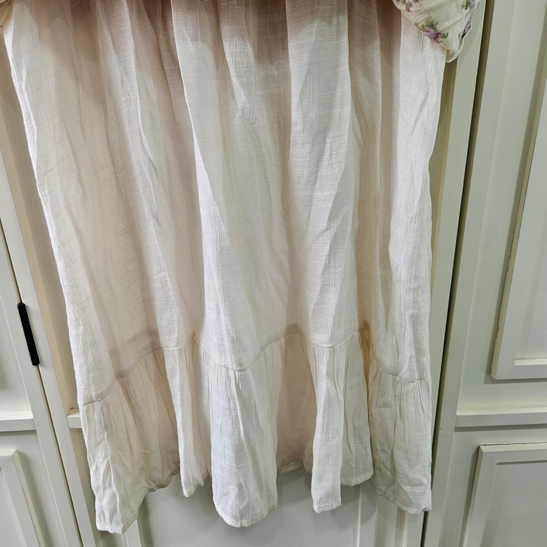 플라워 패턴 끈 나시 원피스 상품이미지8