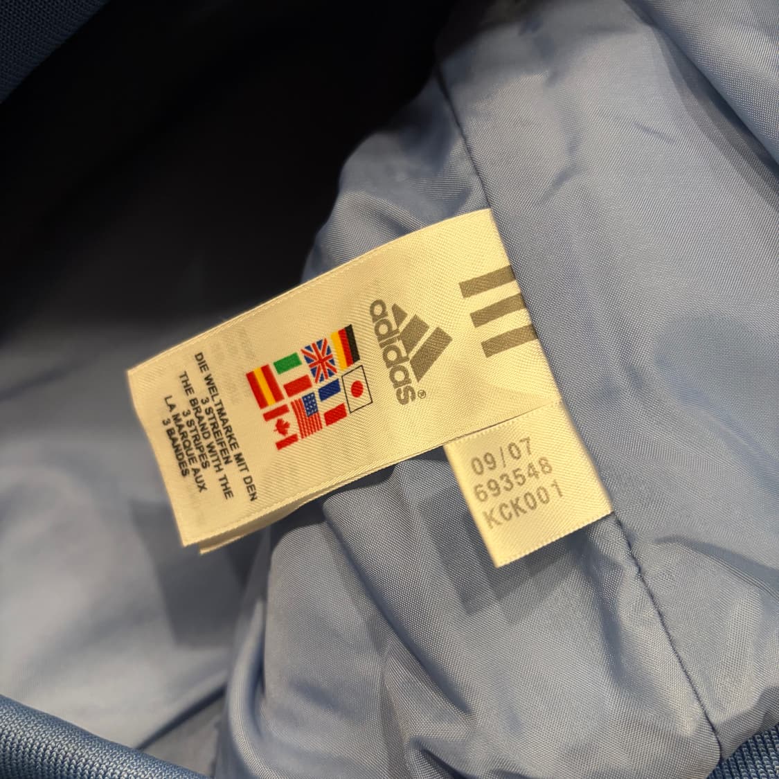 [110] 07s 아디다스 첼시 패딩 자켓 블루 B920 상품이미지7