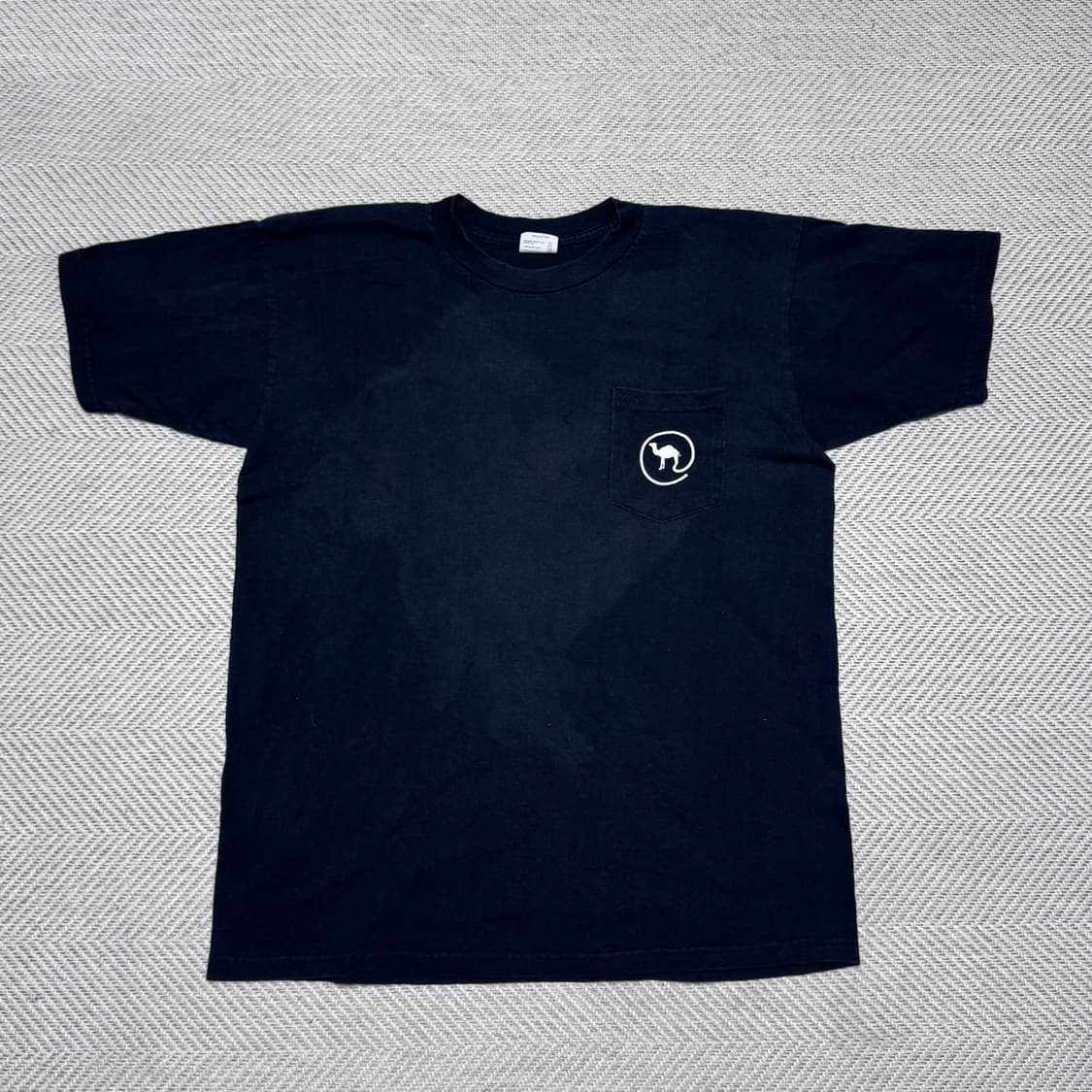 (XL) 9Os 카멜 프로모 포켓 티셔츠 상품이미지1