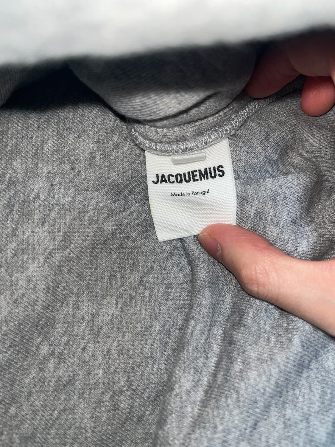 자크뮈스 패디드 후드 그레이 상품이미지6