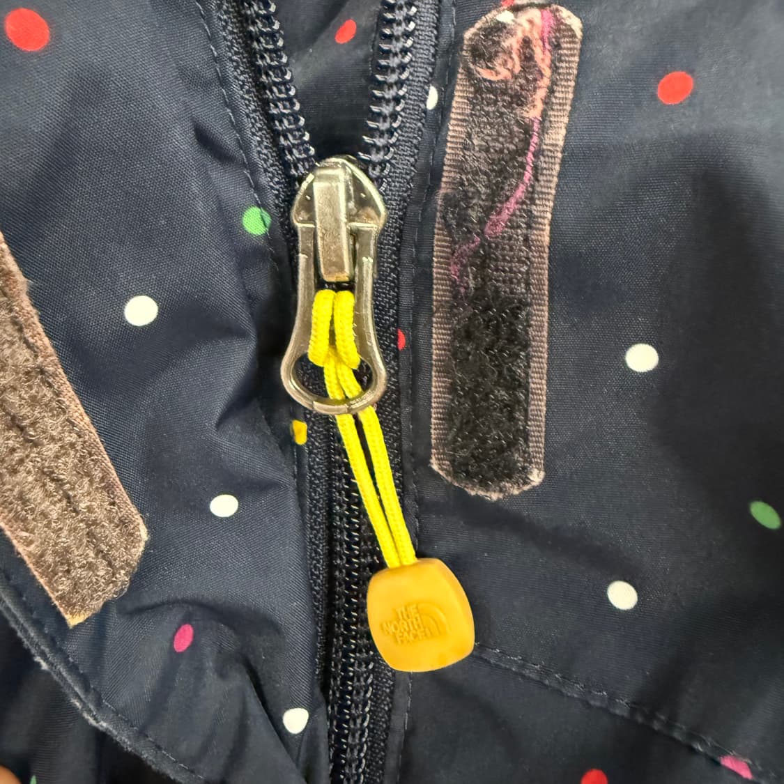 노스페이스 도트 네이비 바람막이 95 상품이미지8