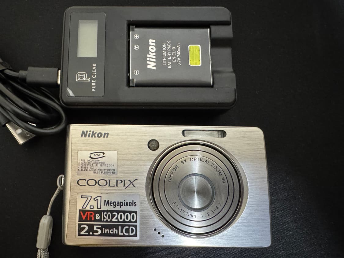 [새상품급] 니콘 쿨픽스 S500 디카 상품이미지1
