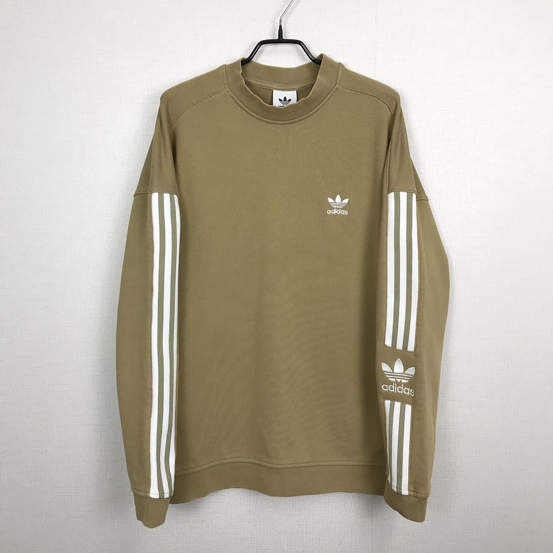 아디다스 락업 크루 올리브 맨투맨 티셔츠 남성XL (100) 상품이미지1