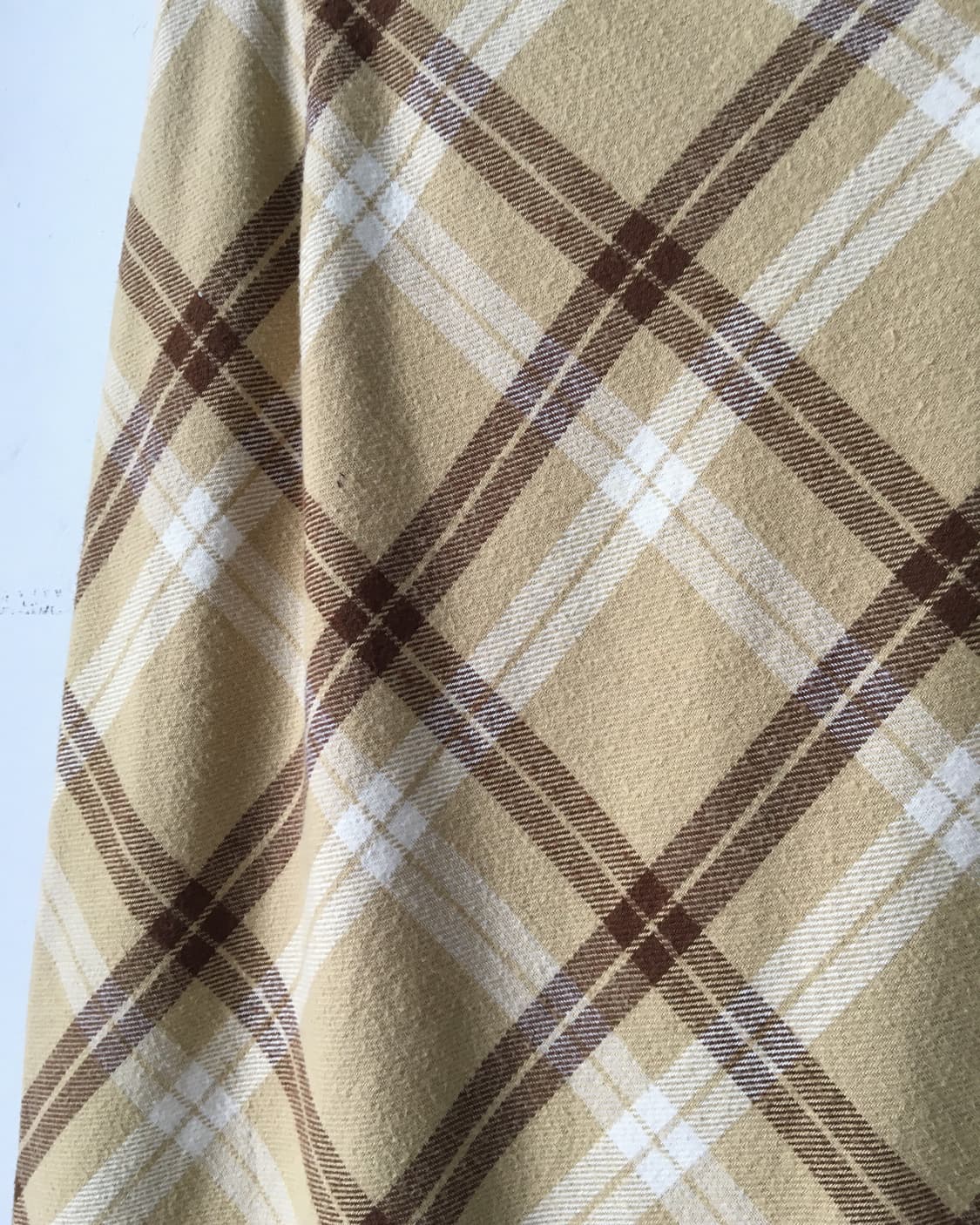 Check pattern woolen skirt 상품이미지2