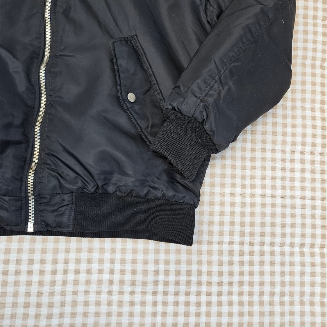 자라 퍼 리버시블 양면 점퍼 남자100 상품이미지4