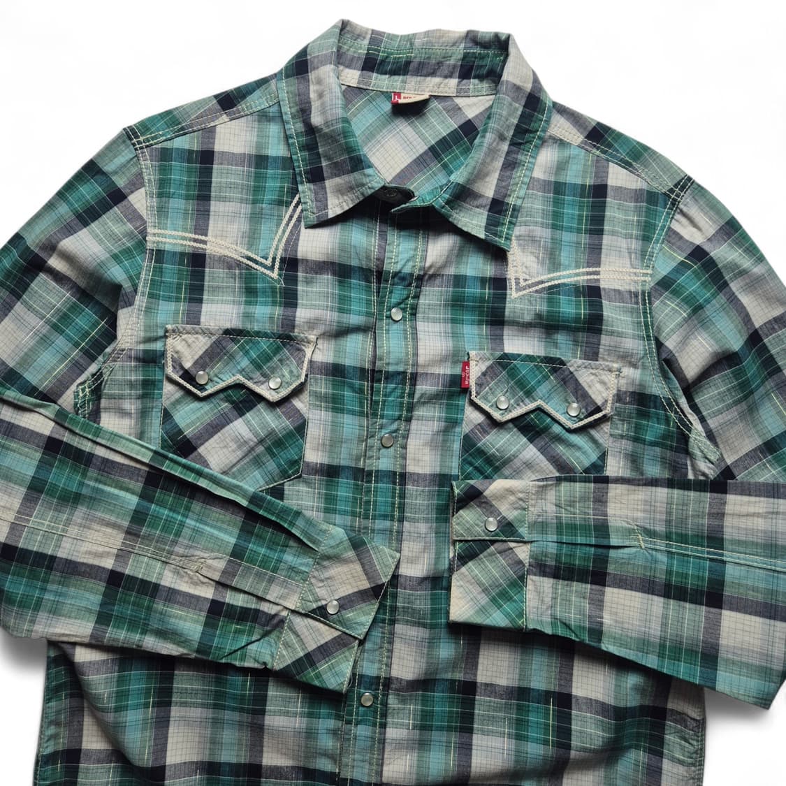 [160] 리바이스 웨스턴 체크셔츠 상품이미지1