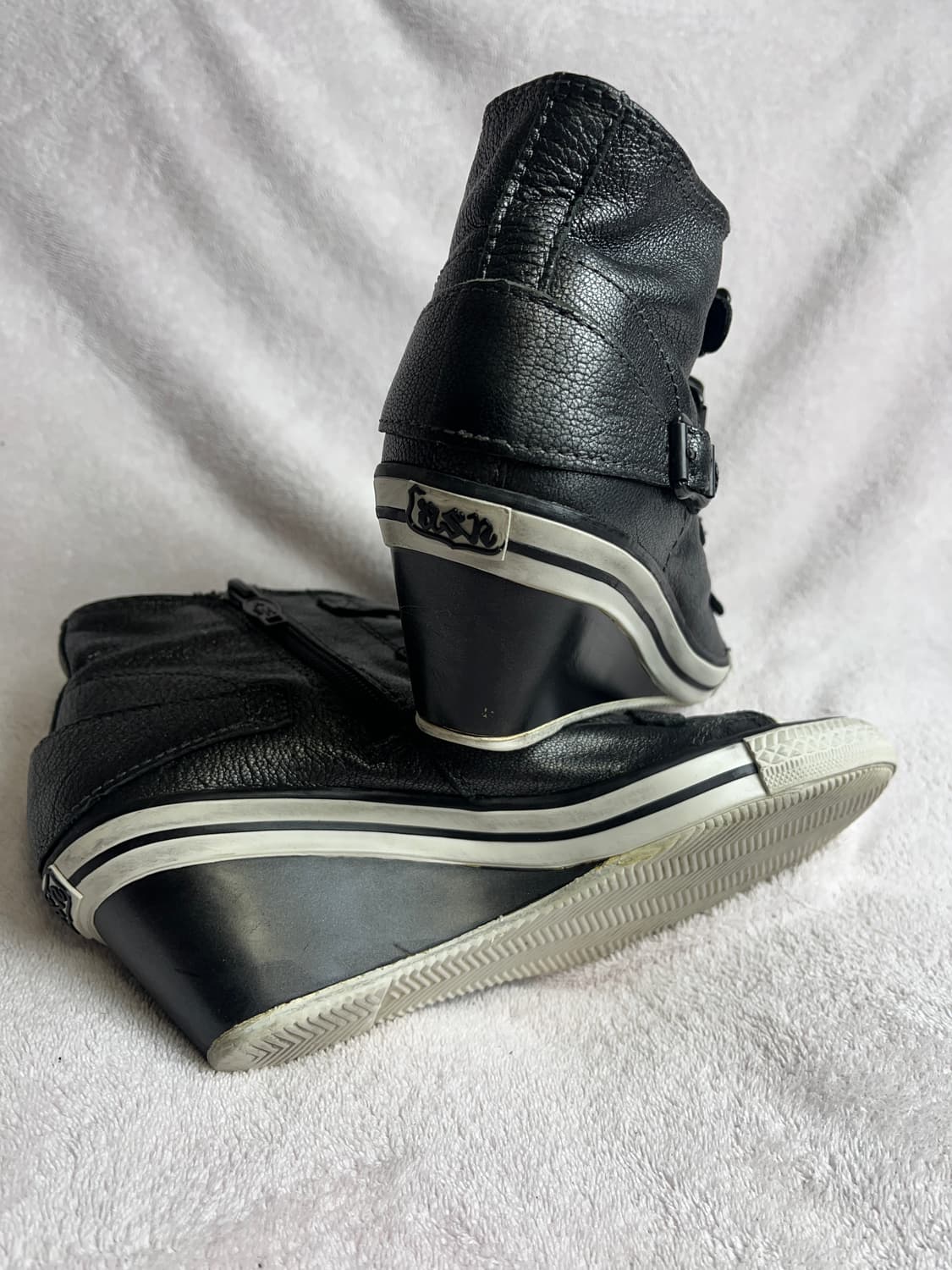 [37] 아쉬 레더 웨지힐 스니커즈 || ASH 230-235 상품이미지6