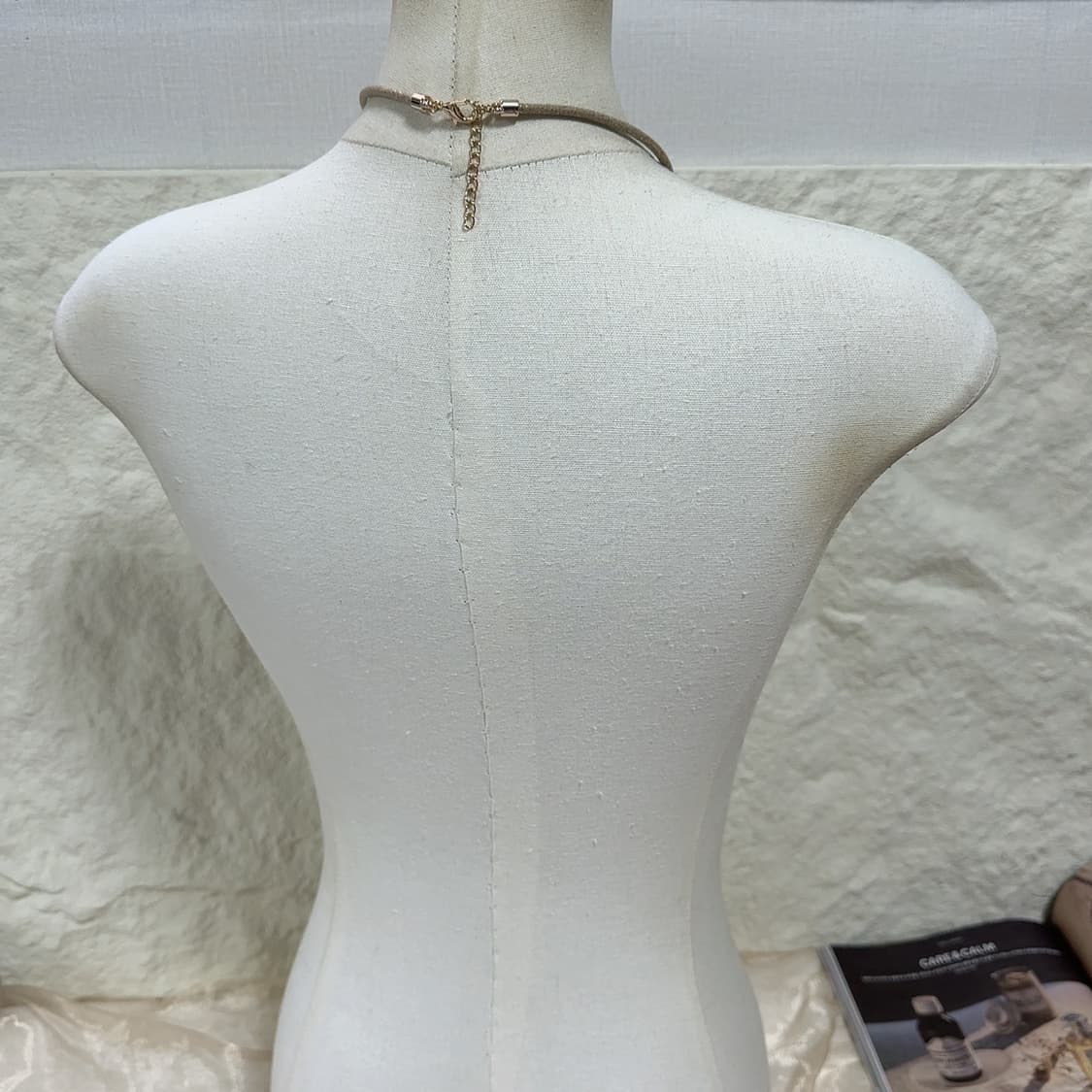 빈티지 망사 꽃 목걸이 상품이미지3