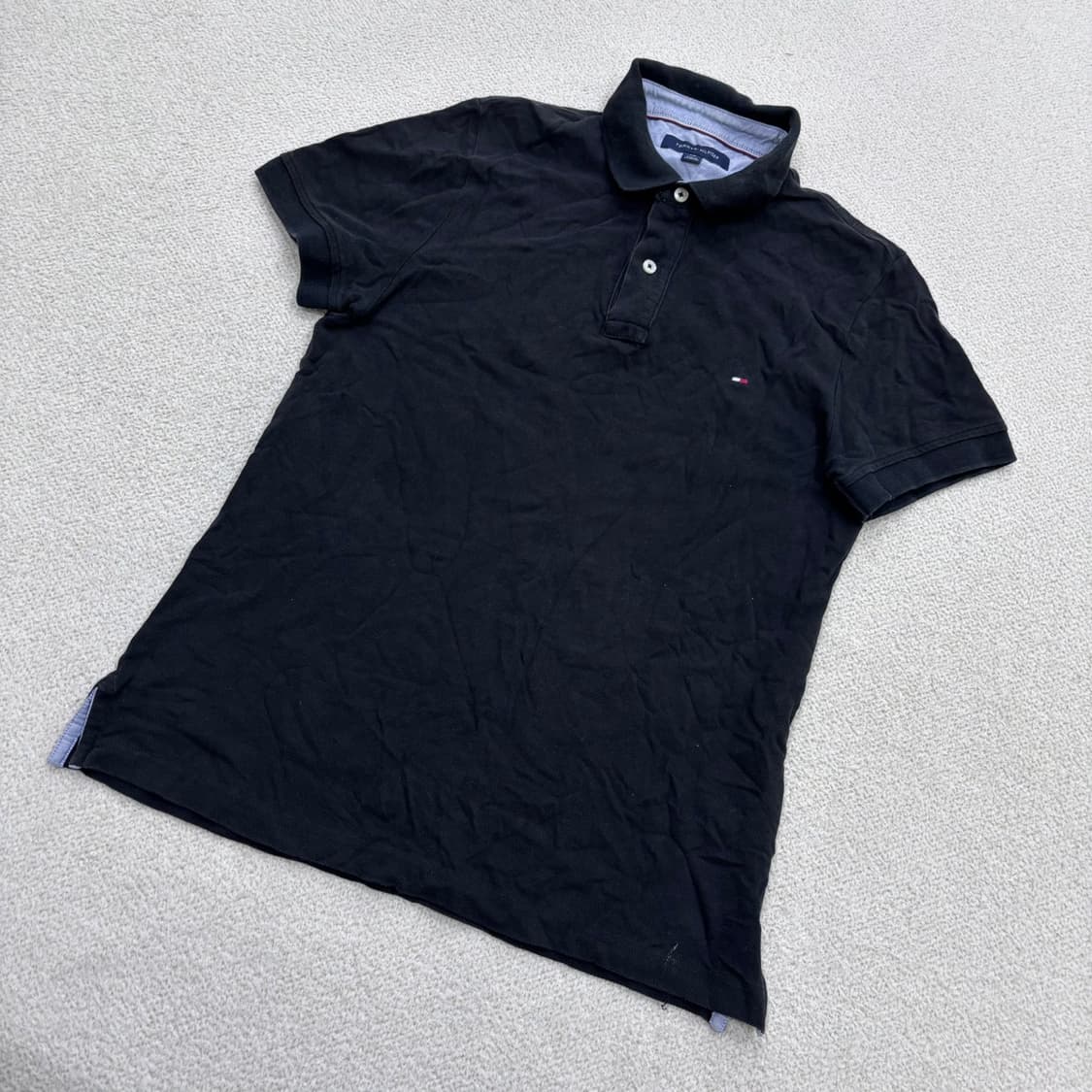 S 타미힐피거 반팔 카라 티셔츠 0428E 상품이미지1