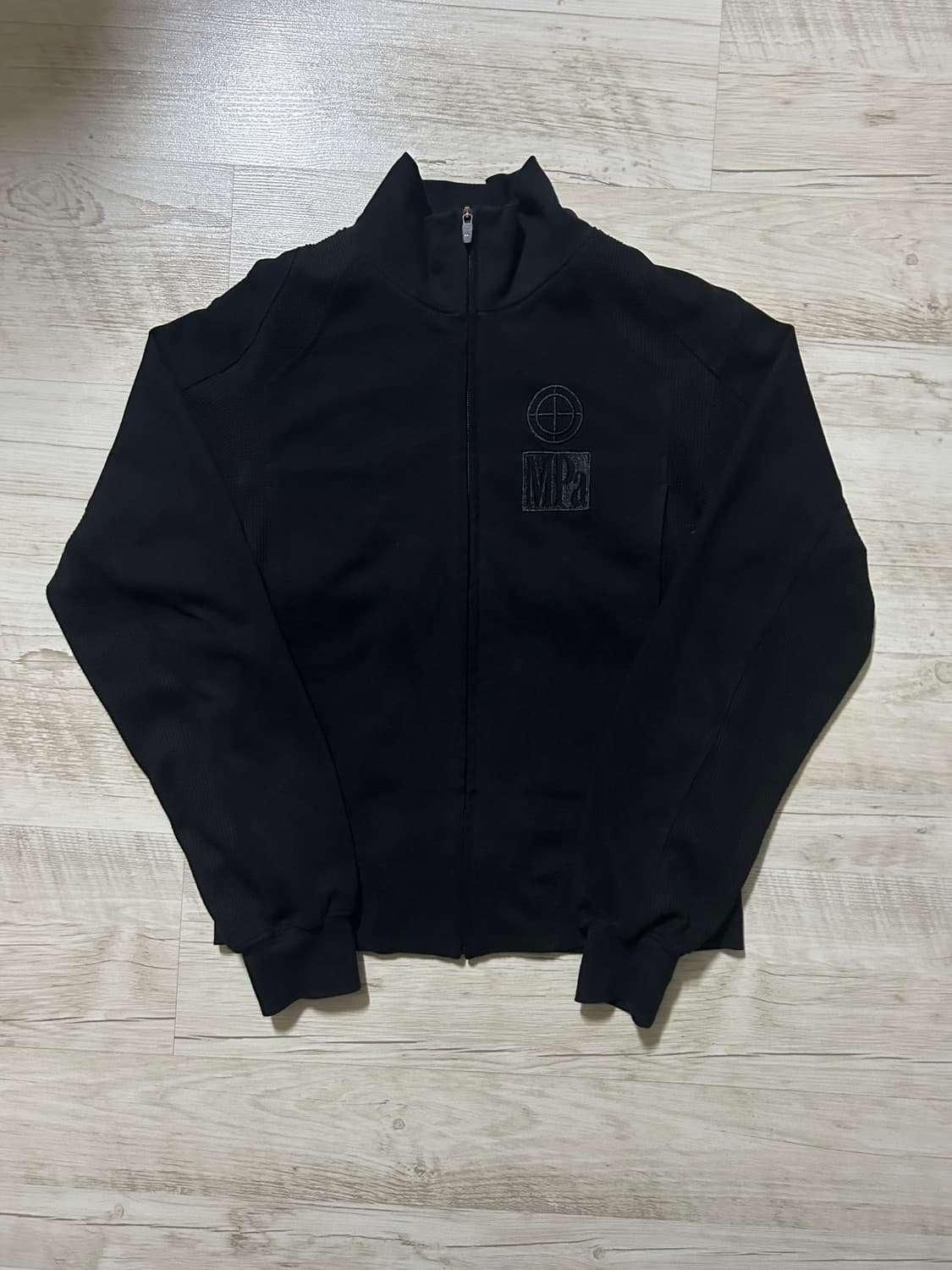 MPa CONTRAST ZIPPED JACKET (BLACK)  상품이미지2